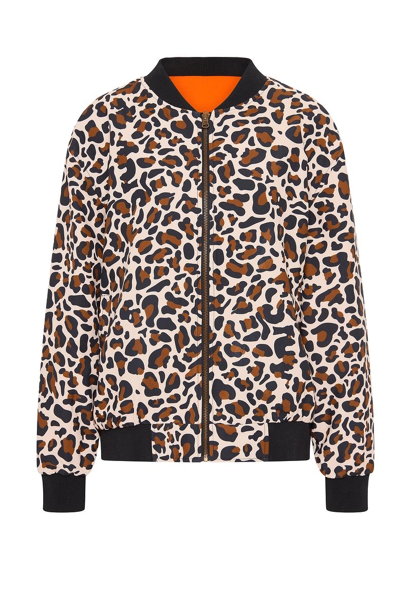 Bomber Reversible Jacket Leopard - Image 2