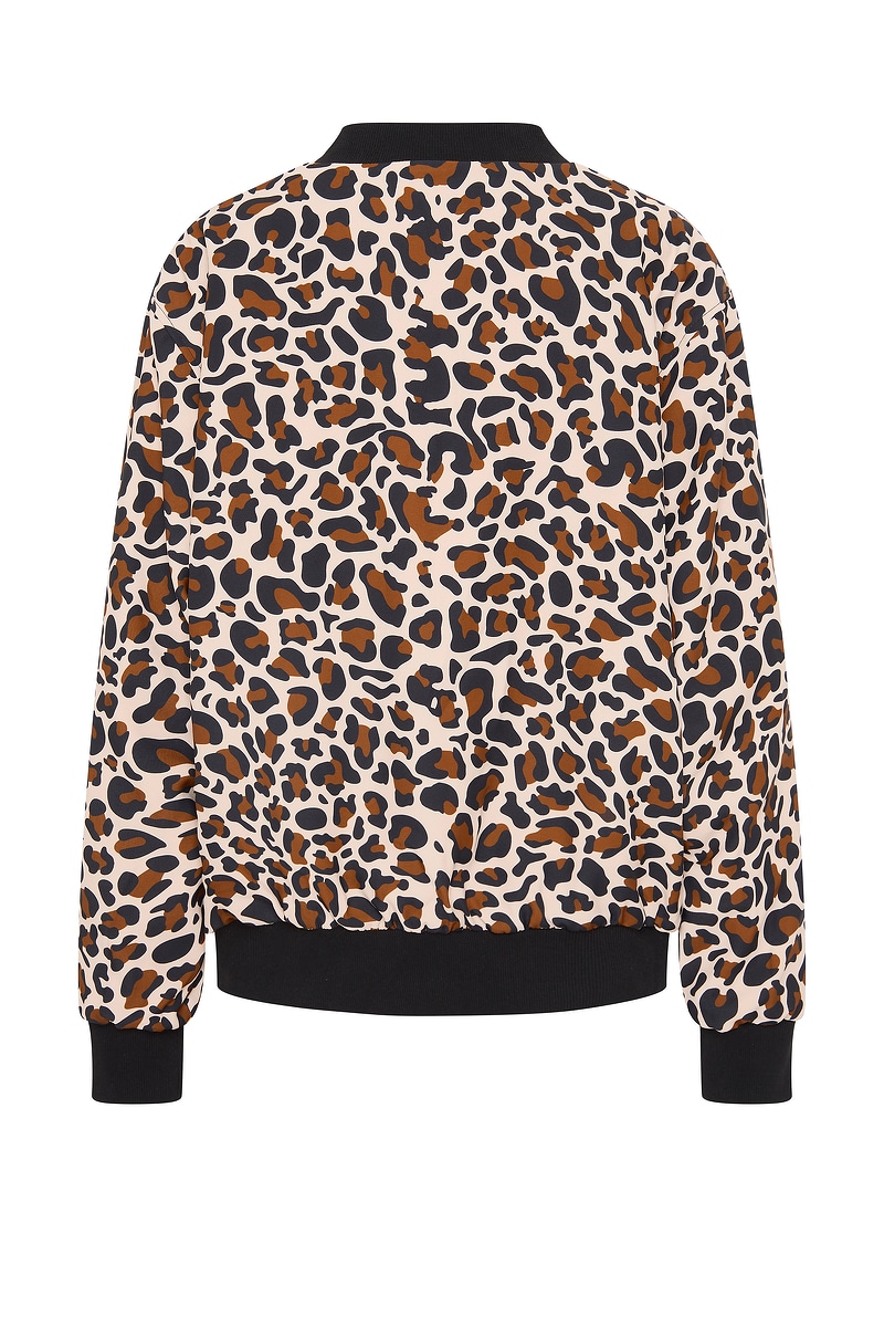Bomber Reversible Jacket Leopard - Image 3